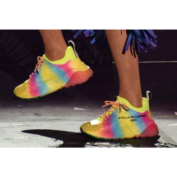 Stella McCartney Chunky Sneakers Rainbow Eclypse As Seen on Taylor Swift Size 6 - Picture 4 of 13